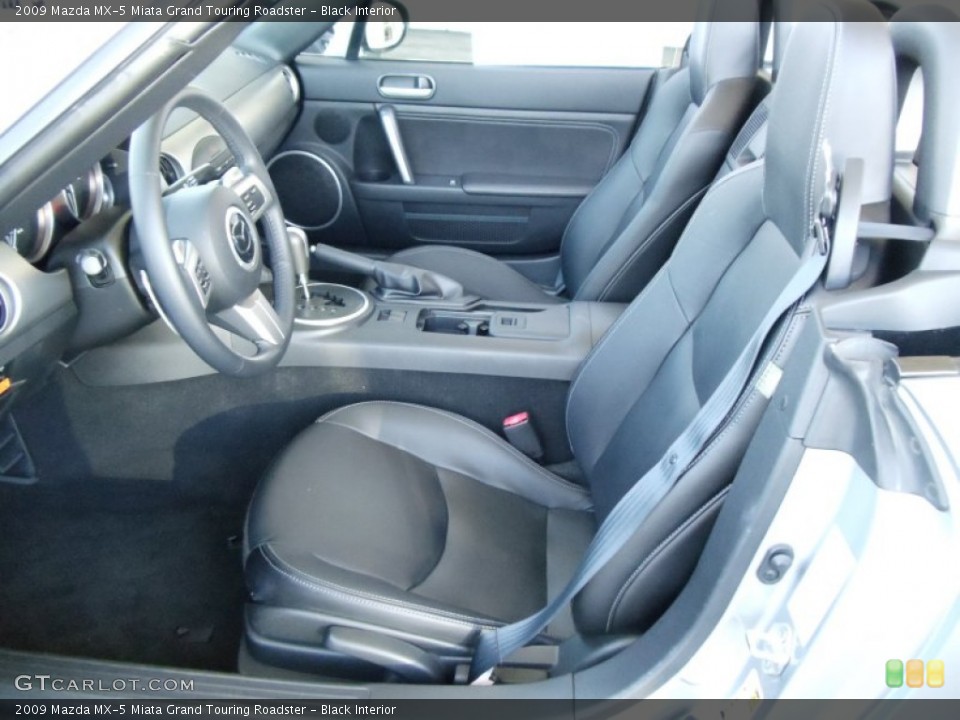 Black Interior Photo for the 2009 Mazda MX-5 Miata Grand Touring Roadster #53548672