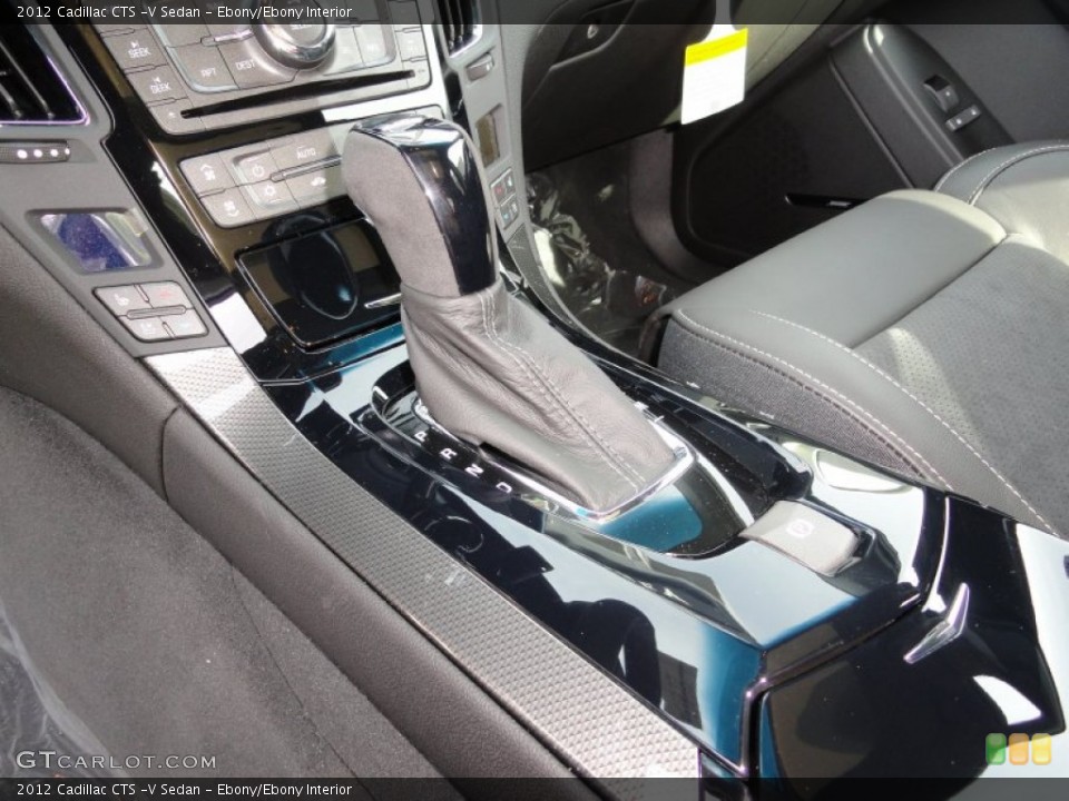 Ebony/Ebony Interior Transmission for the 2012 Cadillac CTS -V Sedan #53553089