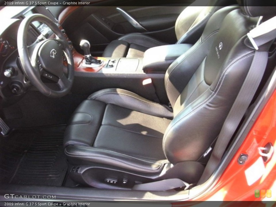 Graphite Interior Photo for the 2009 Infiniti G 37 S Sport Coupe #53553186