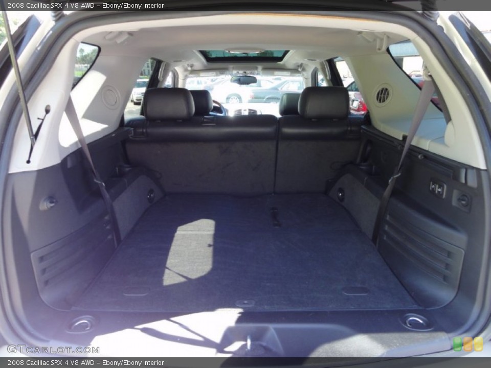Ebony/Ebony Interior Trunk for the 2008 Cadillac SRX 4 V8 AWD #53553414