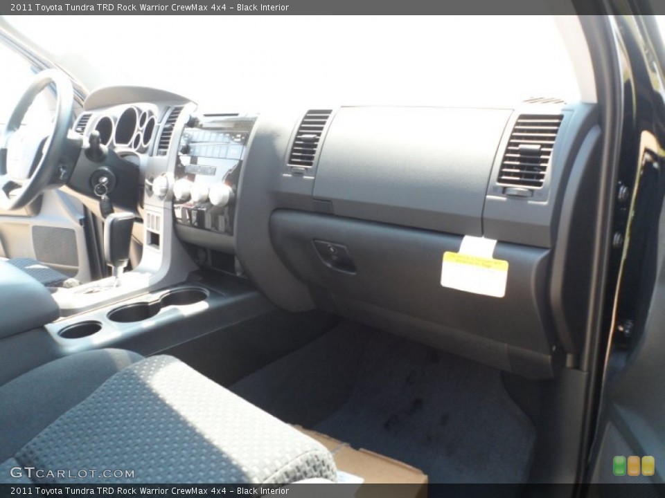 Black Interior Dashboard for the 2011 Toyota Tundra TRD Rock Warrior CrewMax 4x4 #53553840