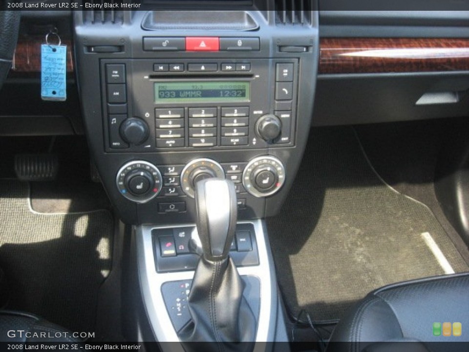 Ebony Black Interior Controls for the 2008 Land Rover LR2 SE #53553873