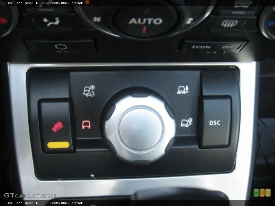 Ebony Black Interior Controls for the 2008 Land Rover LR2 SE #53553888