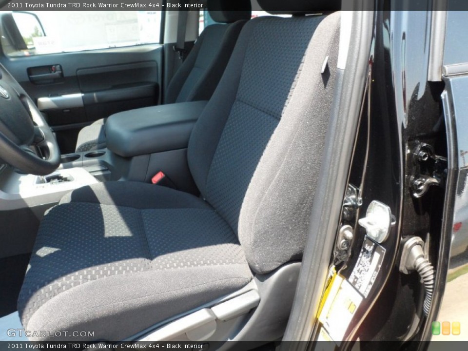 Black Interior Photo for the 2011 Toyota Tundra TRD Rock Warrior CrewMax 4x4 #53553900
