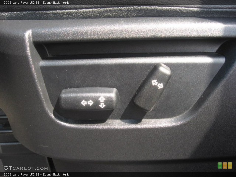 Ebony Black Interior Controls for the 2008 Land Rover LR2 SE #53553957