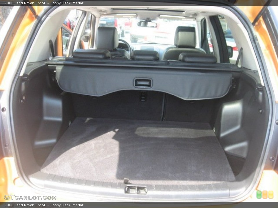 Ebony Black Interior Trunk for the 2008 Land Rover LR2 SE #53554059