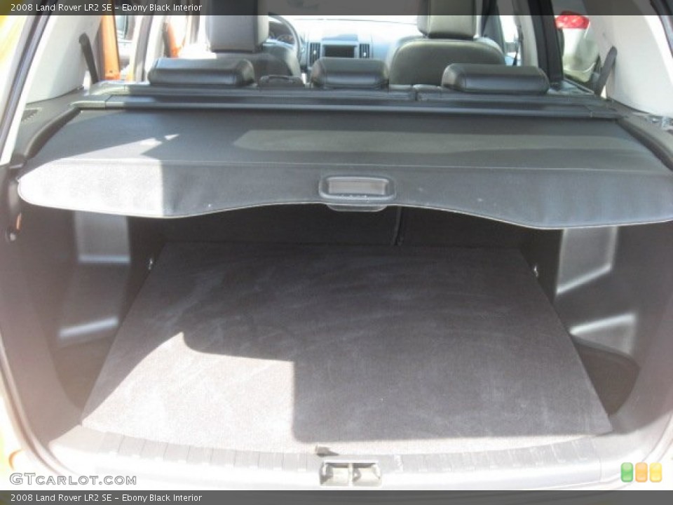 Ebony Black Interior Trunk for the 2008 Land Rover LR2 SE #53554077