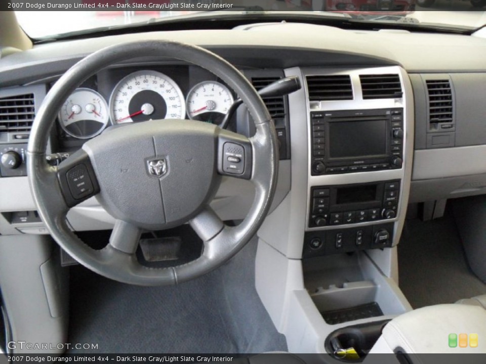 Dark Slate Gray/Light Slate Gray Interior Dashboard for the 2007 Dodge Durango Limited 4x4 #53554620