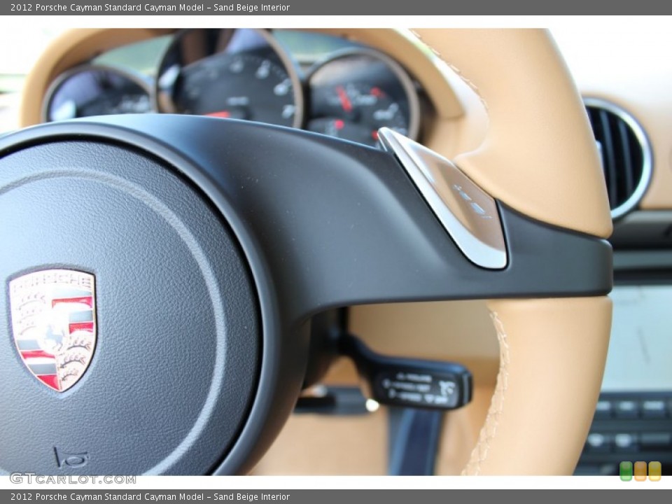 Sand Beige Interior Transmission for the 2012 Porsche Cayman  #53556175
