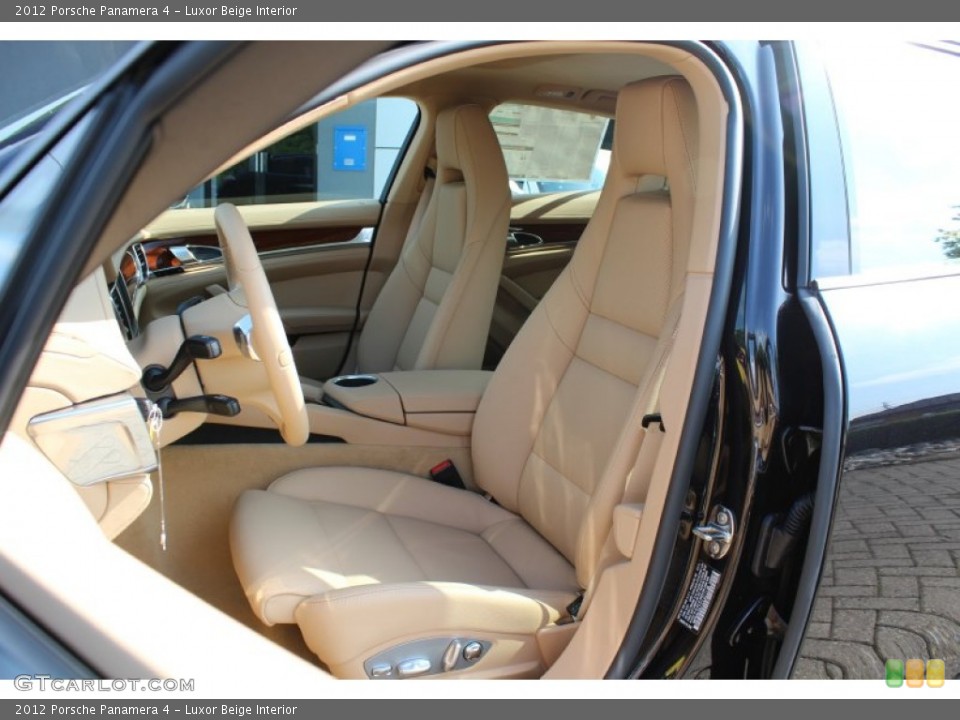Luxor Beige Interior Photo for the 2012 Porsche Panamera 4 #53556576