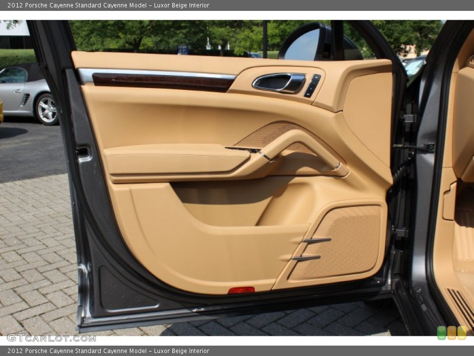 Luxor Beige Interior Door Panel for the 2012 Porsche Cayenne  #53557040