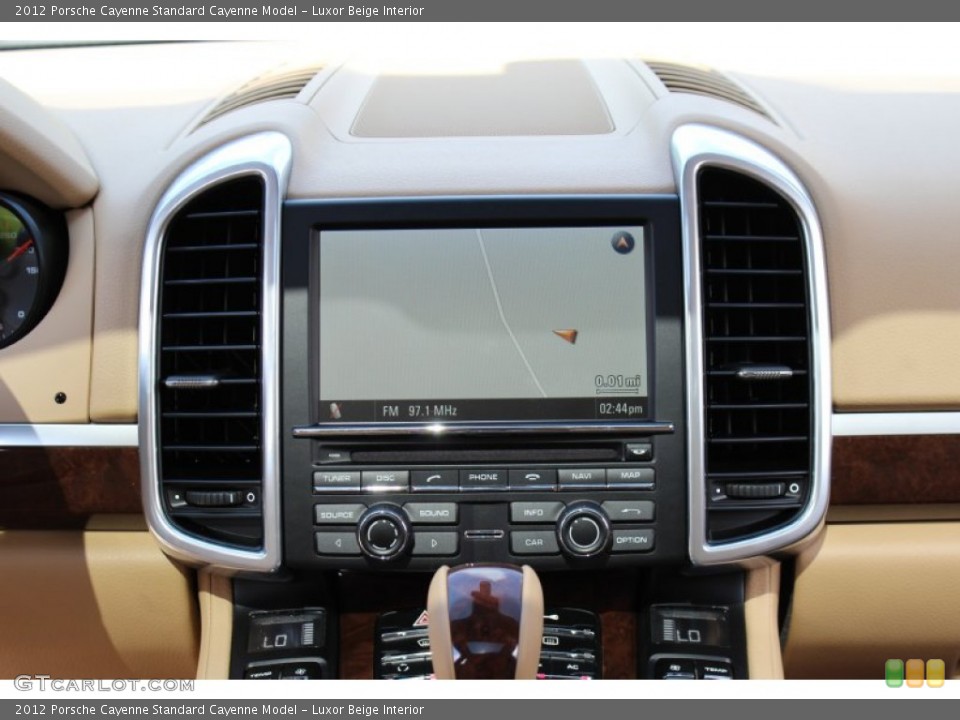Luxor Beige Interior Controls for the 2012 Porsche Cayenne  #53557176