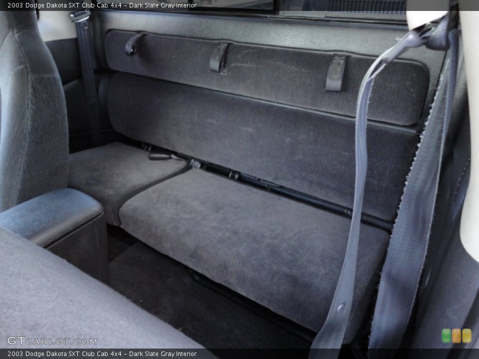 Dark Slate Gray Interior Photo for the 2003 Dodge Dakota SXT Club Cab 4x4 #53557182
