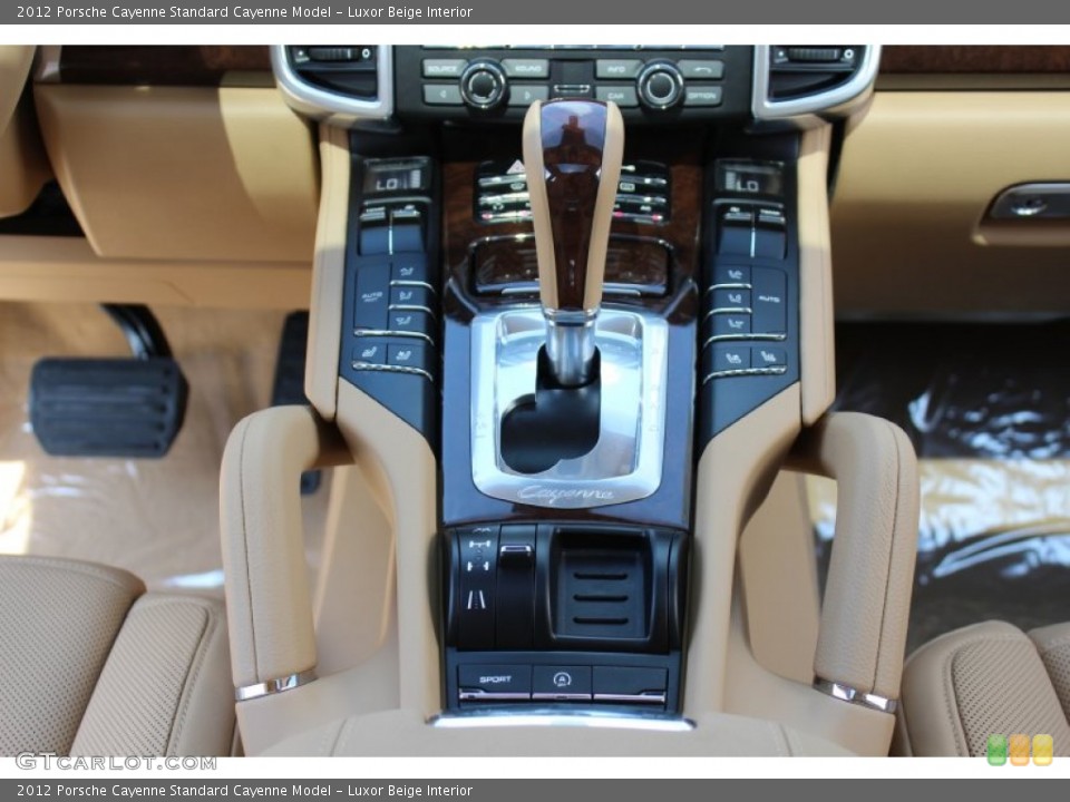 Luxor Beige Interior Transmission for the 2012 Porsche Cayenne  #53557189