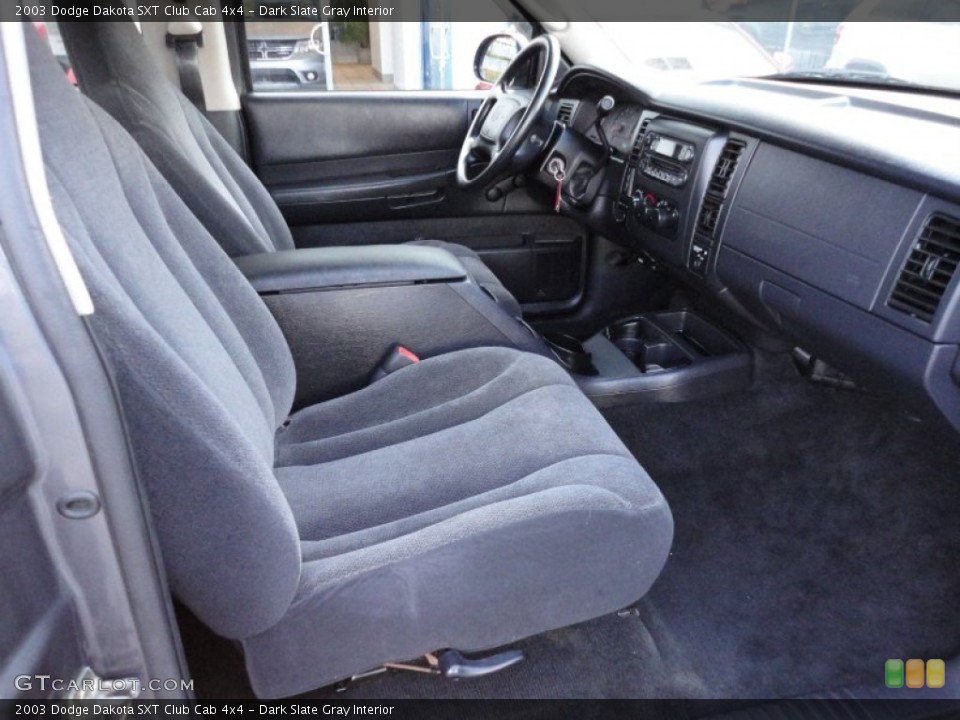 Dark Slate Gray Interior Photo for the 2003 Dodge Dakota SXT Club Cab 4x4 #53557196