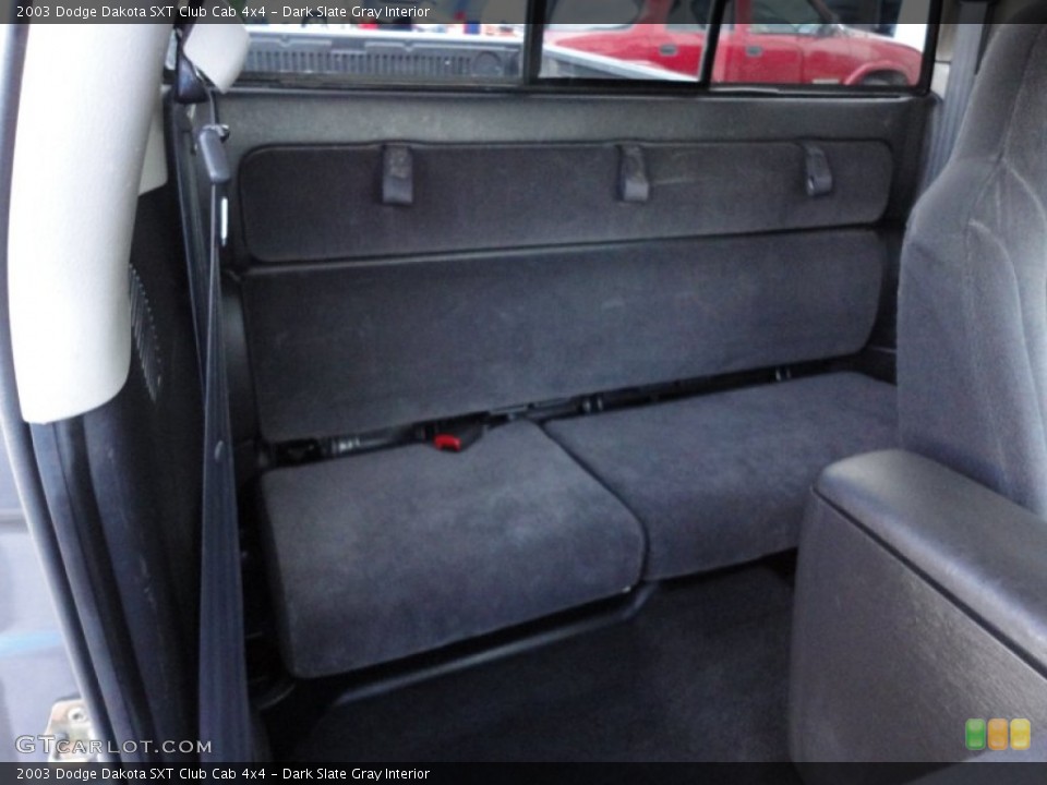 Dark Slate Gray Interior Photo for the 2003 Dodge Dakota SXT Club Cab 4x4 #53557225