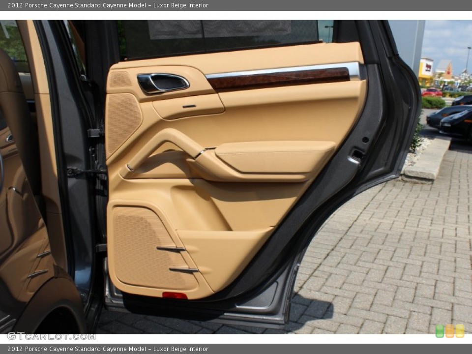 Luxor Beige Interior Door Panel for the 2012 Porsche Cayenne  #53557251