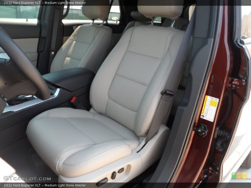 Medium Light Stone Interior Photo for the 2012 Ford Explorer XLT #53557287