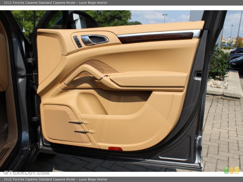 Luxor Beige Interior Door Panel for the 2012 Porsche Cayenne  #53557293