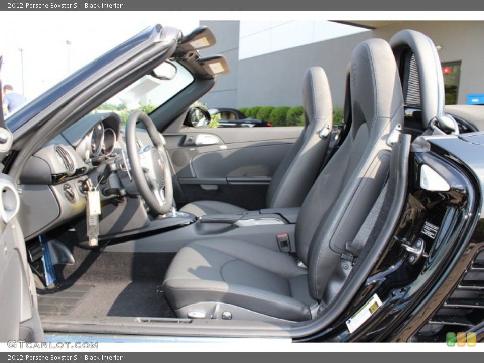 Black Interior Photo for the 2012 Porsche Boxster S #53558067
