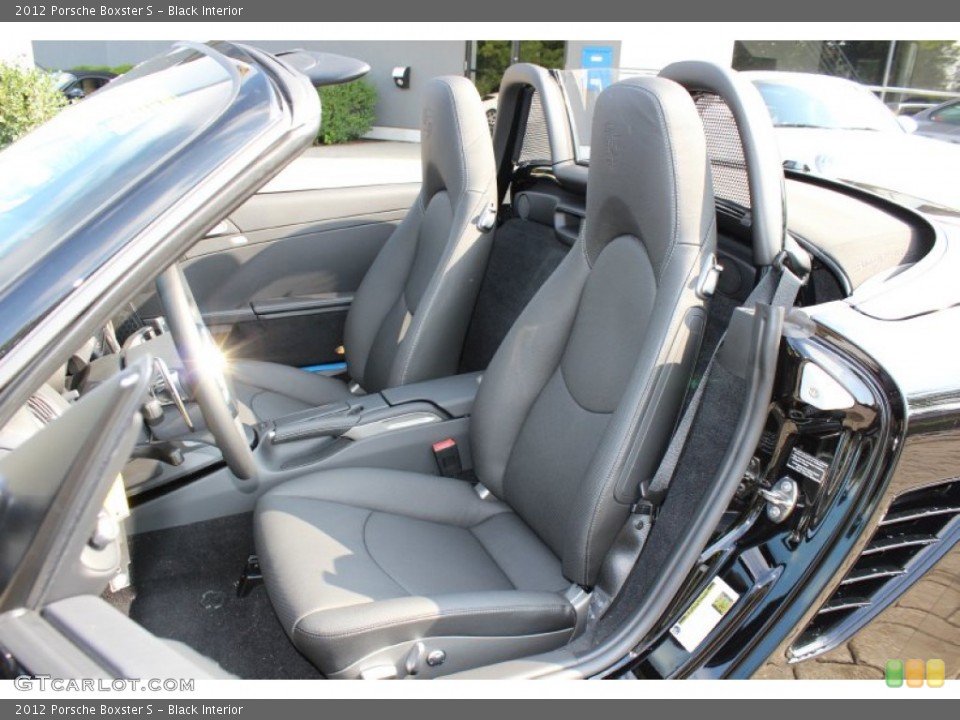 Black Interior Photo for the 2012 Porsche Boxster S #53558082