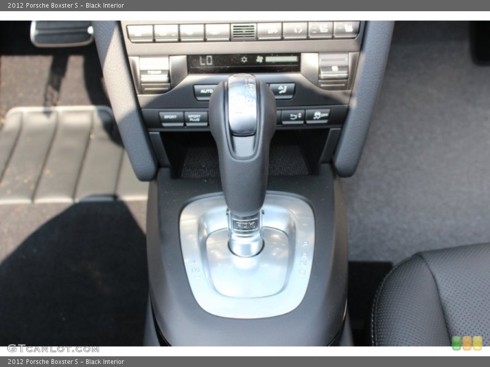 Black Interior Transmission for the 2012 Porsche Boxster S #53558142