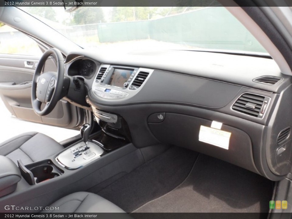 Jet Black Interior Photo for the 2012 Hyundai Genesis 3.8 Sedan #53558799