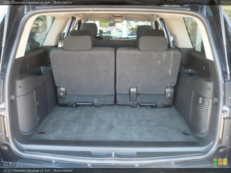 Ebony Interior Trunk for the 2010 Chevrolet Suburban LS 4x4 #53563014