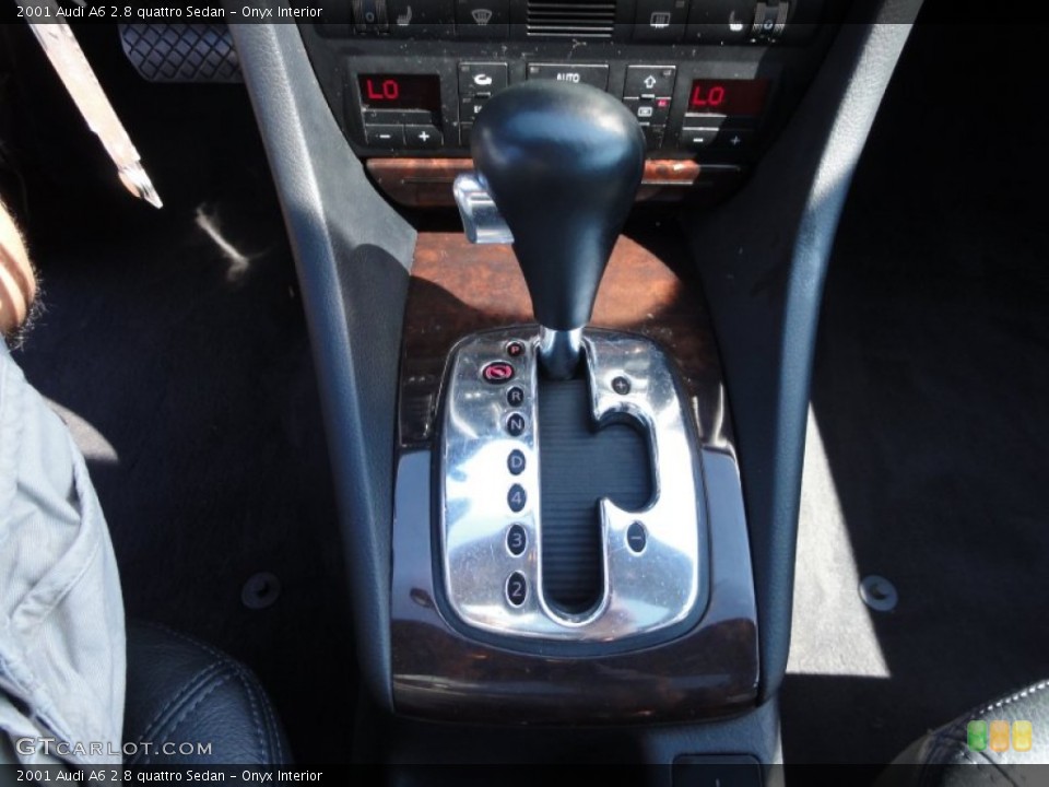 Onyx Interior Transmission for the 2001 Audi A6 2.8 quattro Sedan #53563041