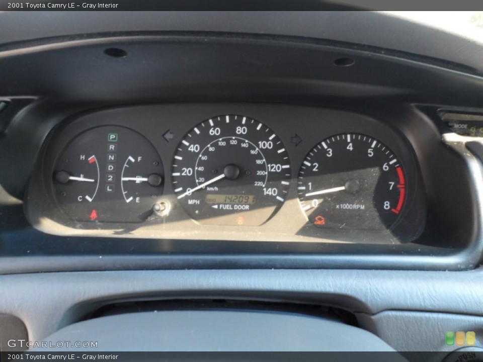 Gray Interior Gauges for the 2001 Toyota Camry LE #53563767