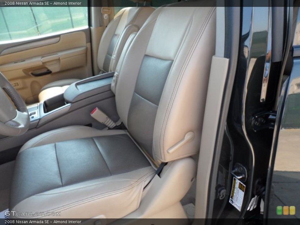 Almond 2008 Nissan Armada Interiors