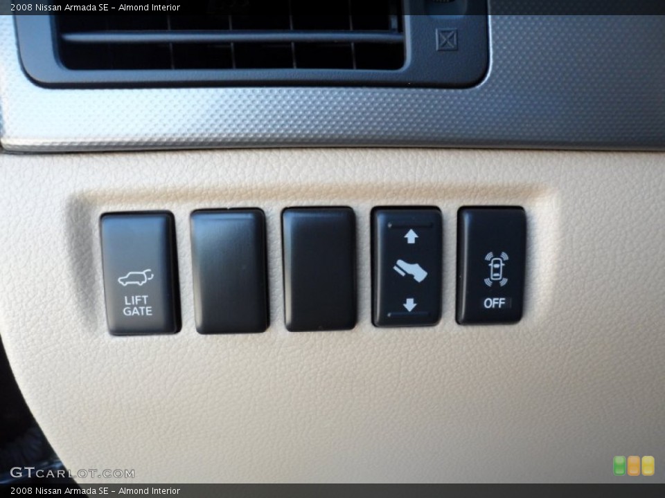 Almond Interior Controls for the 2008 Nissan Armada SE #53569790