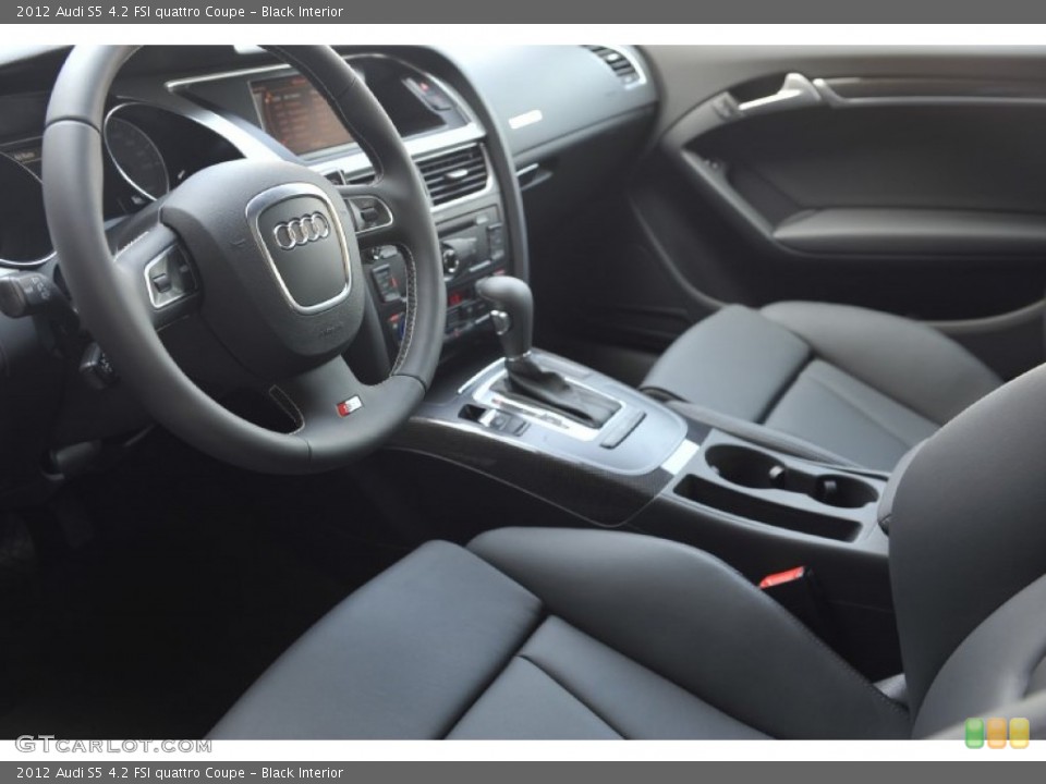 Black Interior Prime Interior for the 2012 Audi S5 4.2 FSI quattro Coupe #53571040