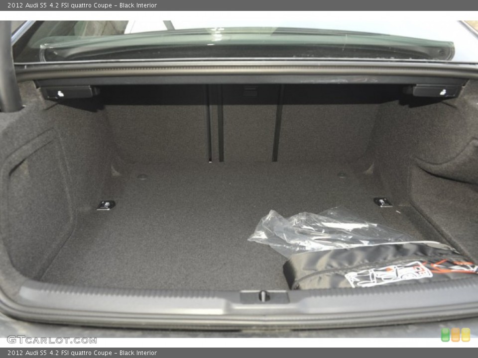 Black Interior Trunk for the 2012 Audi S5 4.2 FSI quattro Coupe #53571381