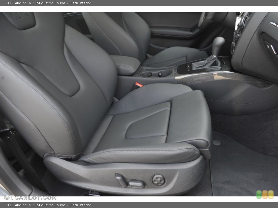 Black Interior Photo for the 2012 Audi S5 4.2 FSI quattro Coupe #53571425