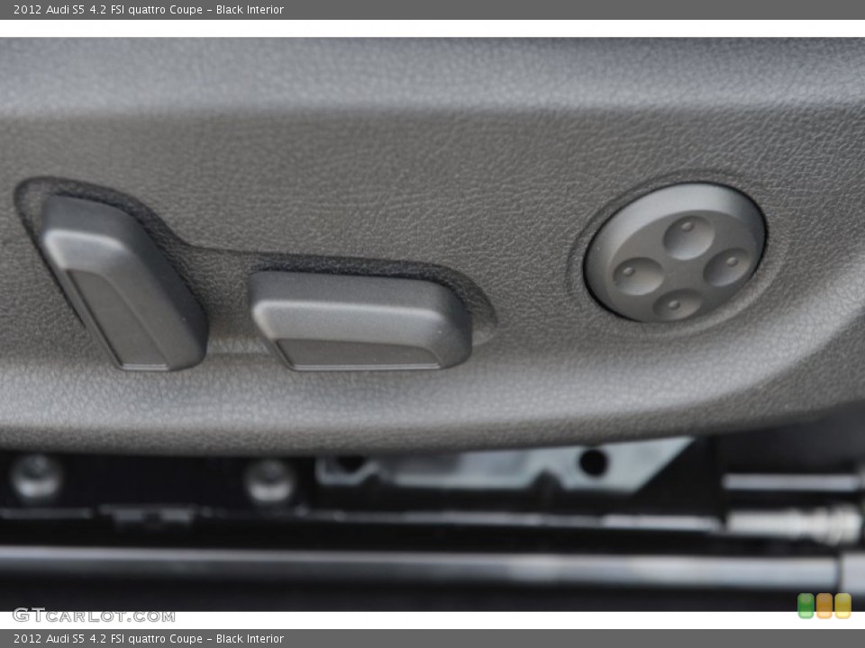Black Interior Controls for the 2012 Audi S5 4.2 FSI quattro Coupe #53571437