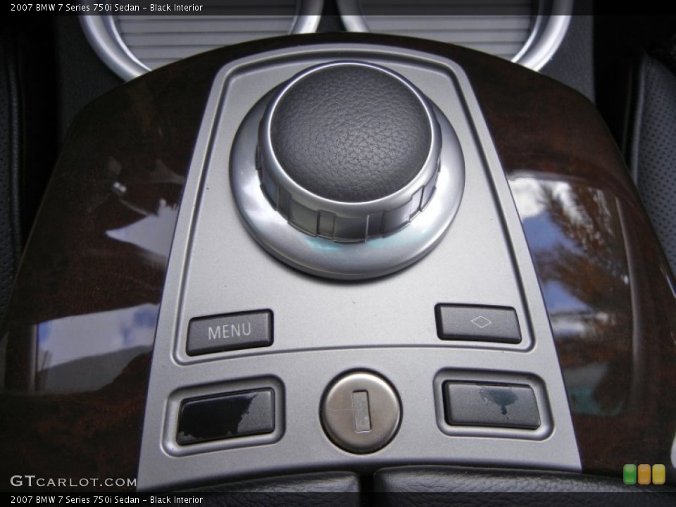 Black Interior Controls for the 2007 BMW 7 Series 750i Sedan #53571516