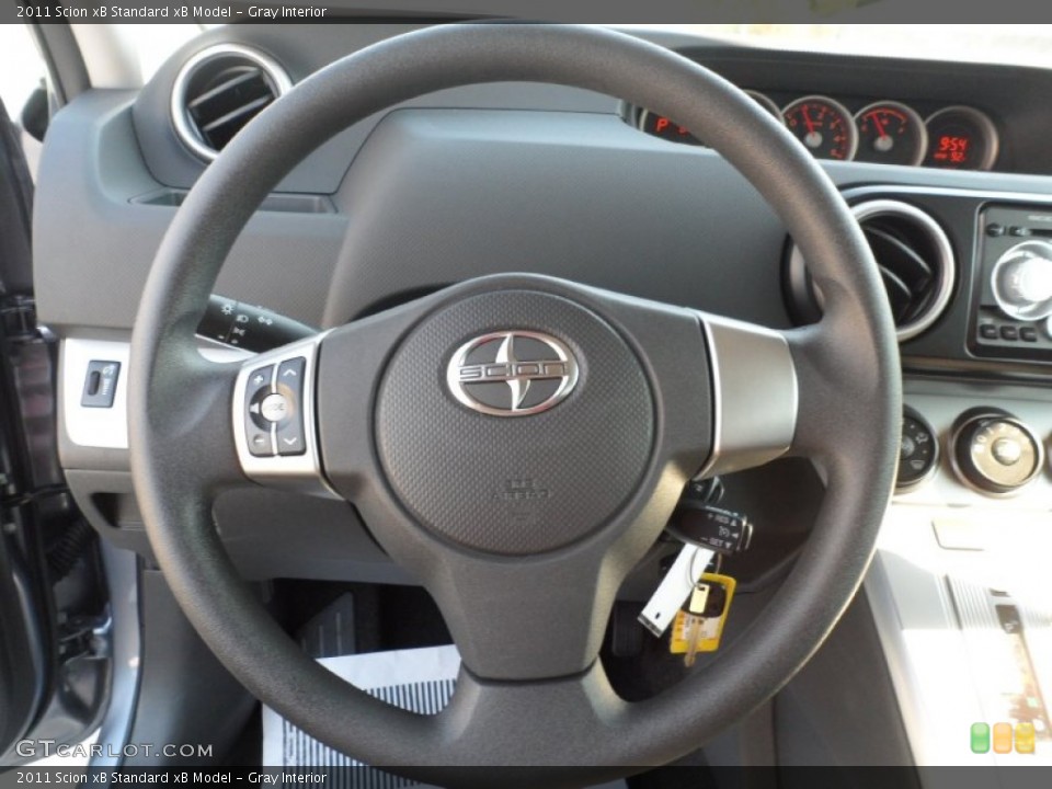 Gray Interior Steering Wheel for the 2011 Scion xB  #53571732