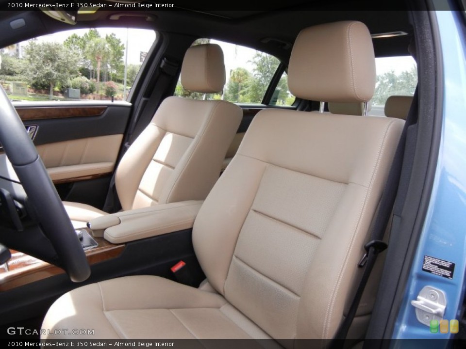 Almond Beige Interior Photo for the 2010 Mercedes-Benz E 350 Sedan #53571837