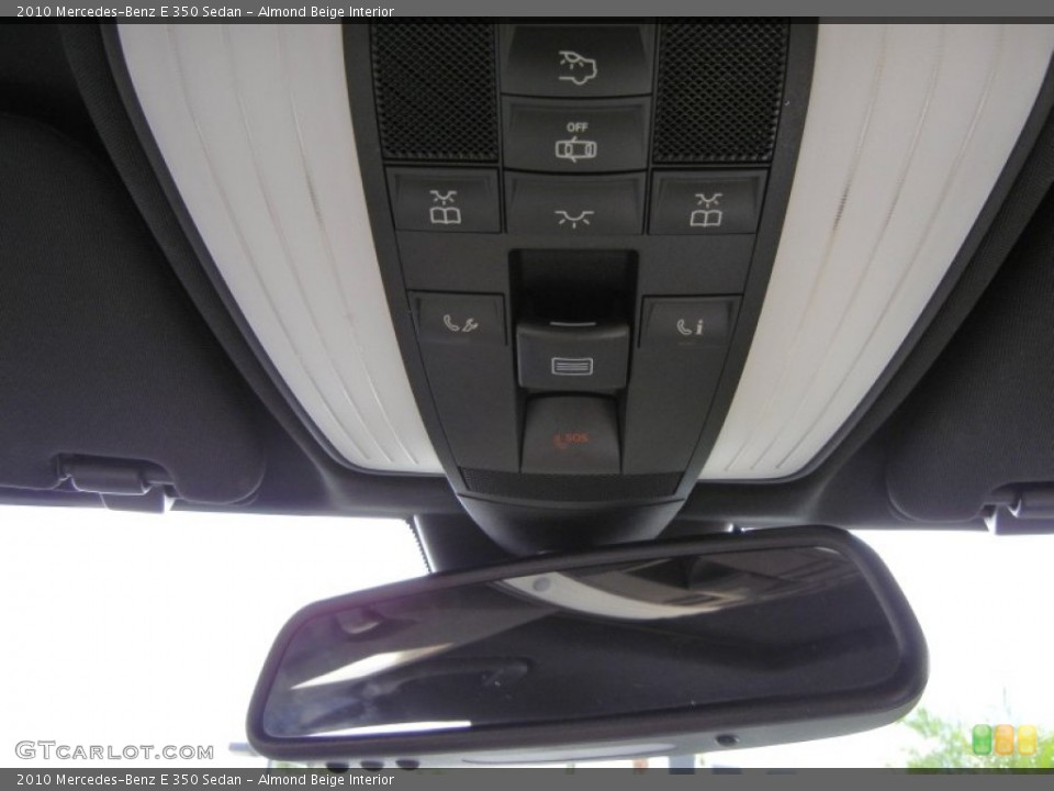 Almond Beige Interior Controls for the 2010 Mercedes-Benz E 350 Sedan #53572065