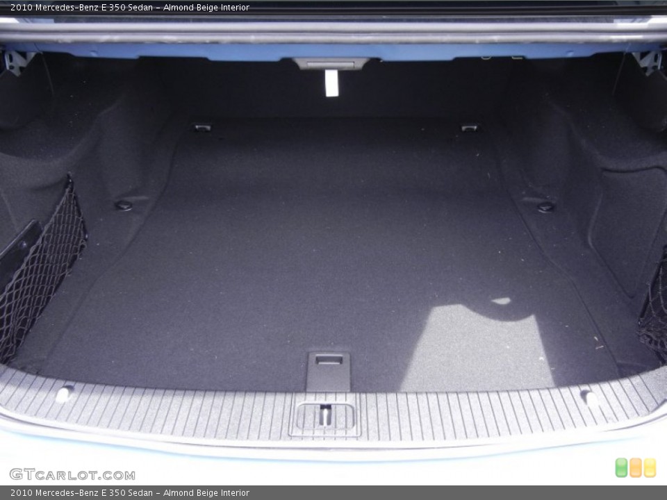 Almond Beige Interior Trunk for the 2010 Mercedes-Benz E 350 Sedan #53572080