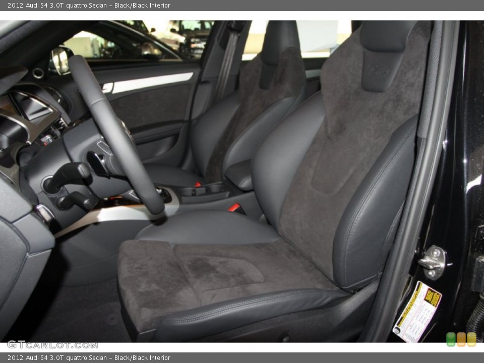 Black/Black Interior Photo for the 2012 Audi S4 3.0T quattro Sedan #53572320