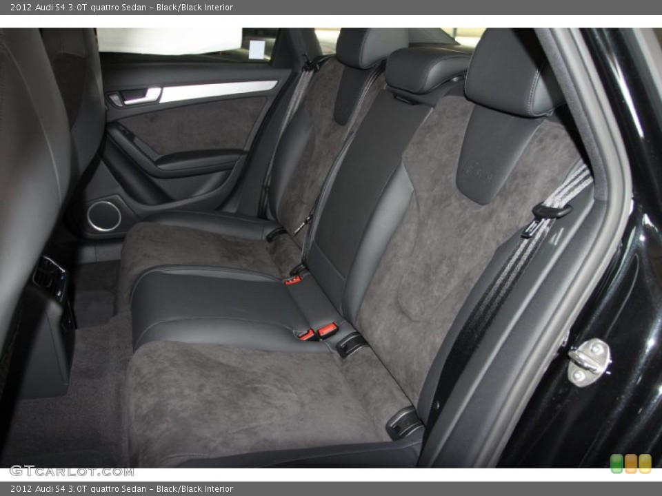 Black/Black Interior Photo for the 2012 Audi S4 3.0T quattro Sedan #53572332