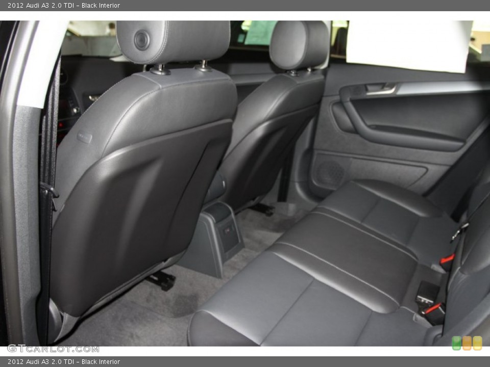 Black Interior Photo for the 2012 Audi A3 2.0 TDI #53573022