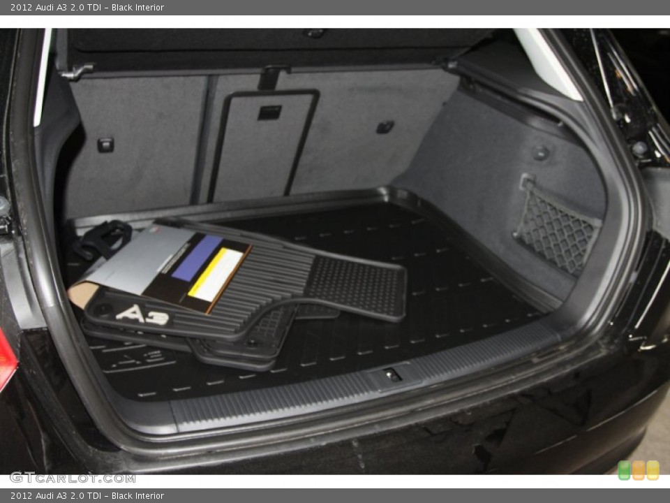 Black Interior Trunk for the 2012 Audi A3 2.0 TDI #53573244
