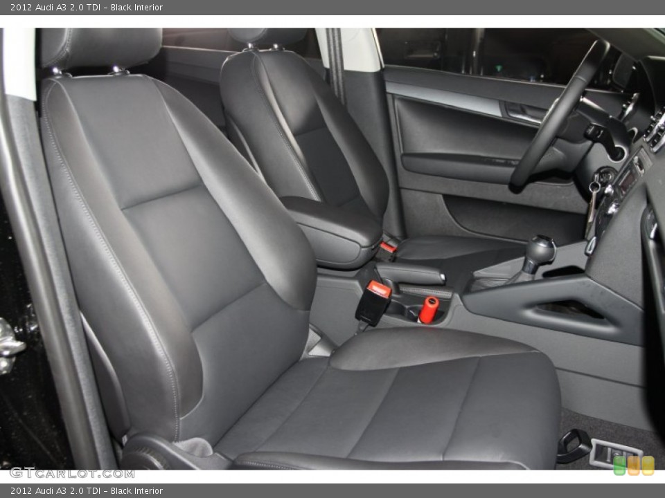 Black Interior Photo for the 2012 Audi A3 2.0 TDI #53573292