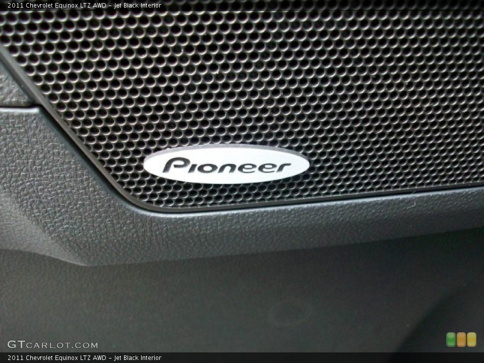 Jet Black Interior Audio System for the 2011 Chevrolet Equinox LTZ AWD #53573316
