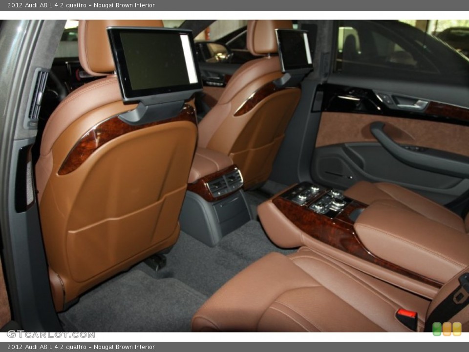Nougat Brown Interior Photo for the 2012 Audi A8 L 4.2 quattro #53573538