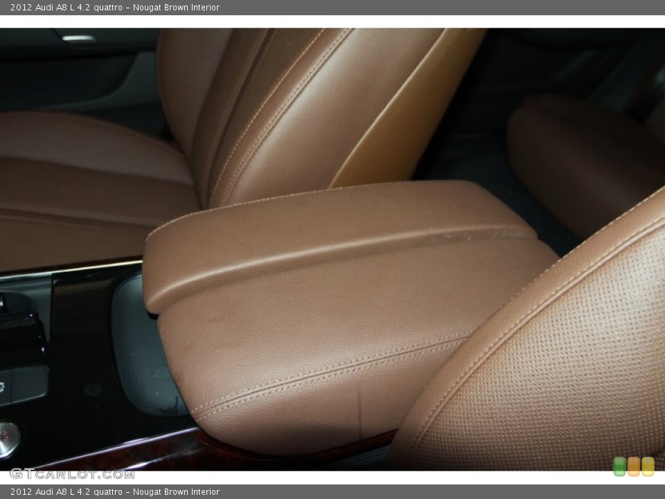 Nougat Brown Interior Photo for the 2012 Audi A8 L 4.2 quattro #53573731