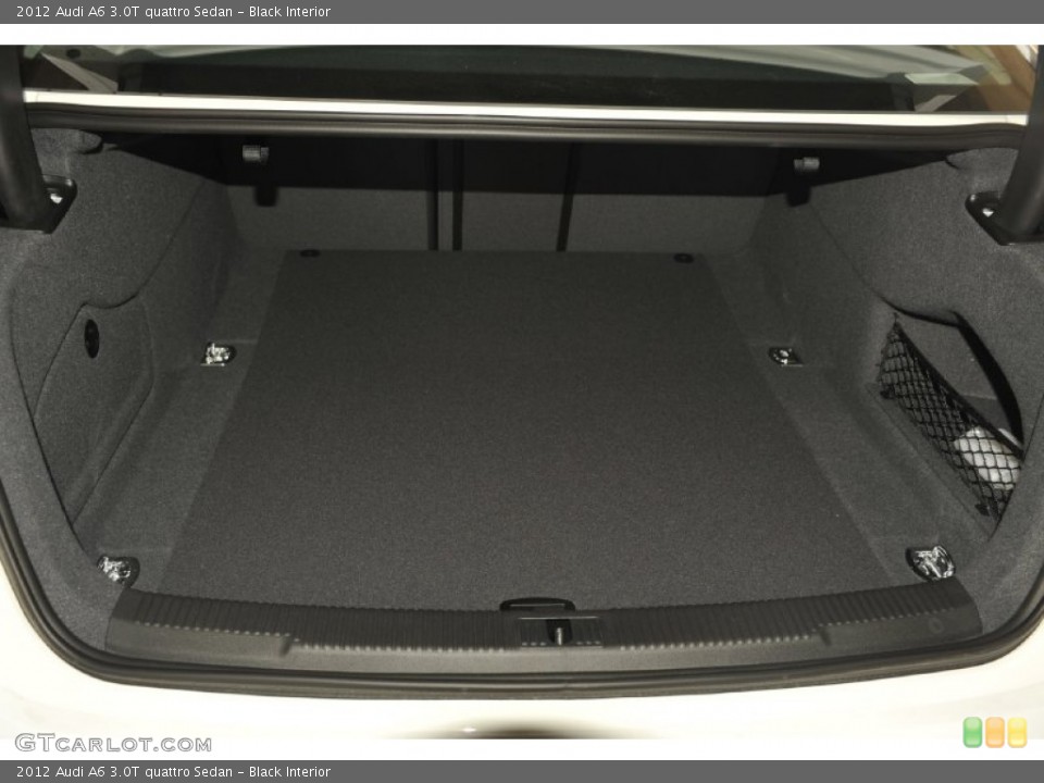 Black Interior Trunk for the 2012 Audi A6 3.0T quattro Sedan #53574650